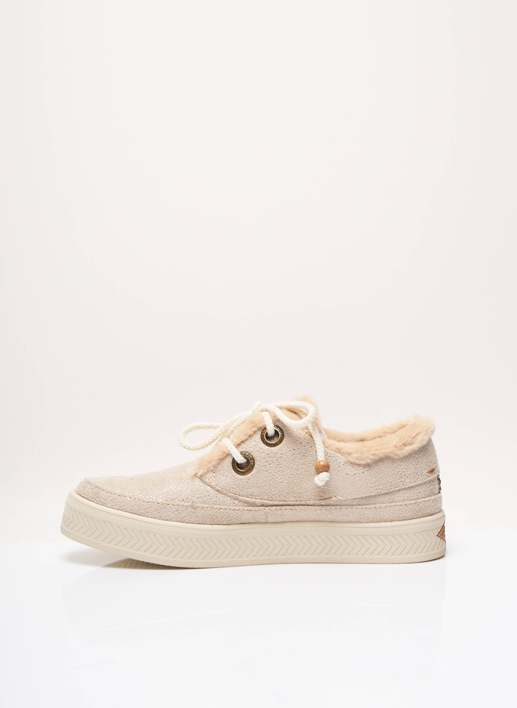 Armistice Baskets Femme couleur beige