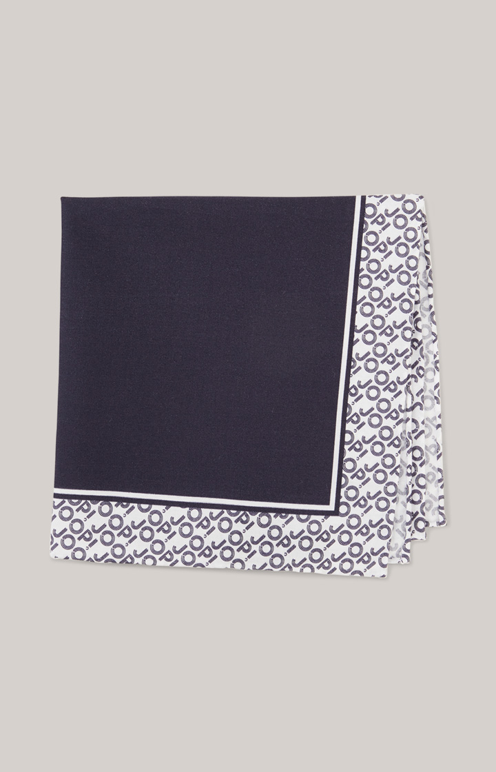 Einstecktuch in Navy/Weiß