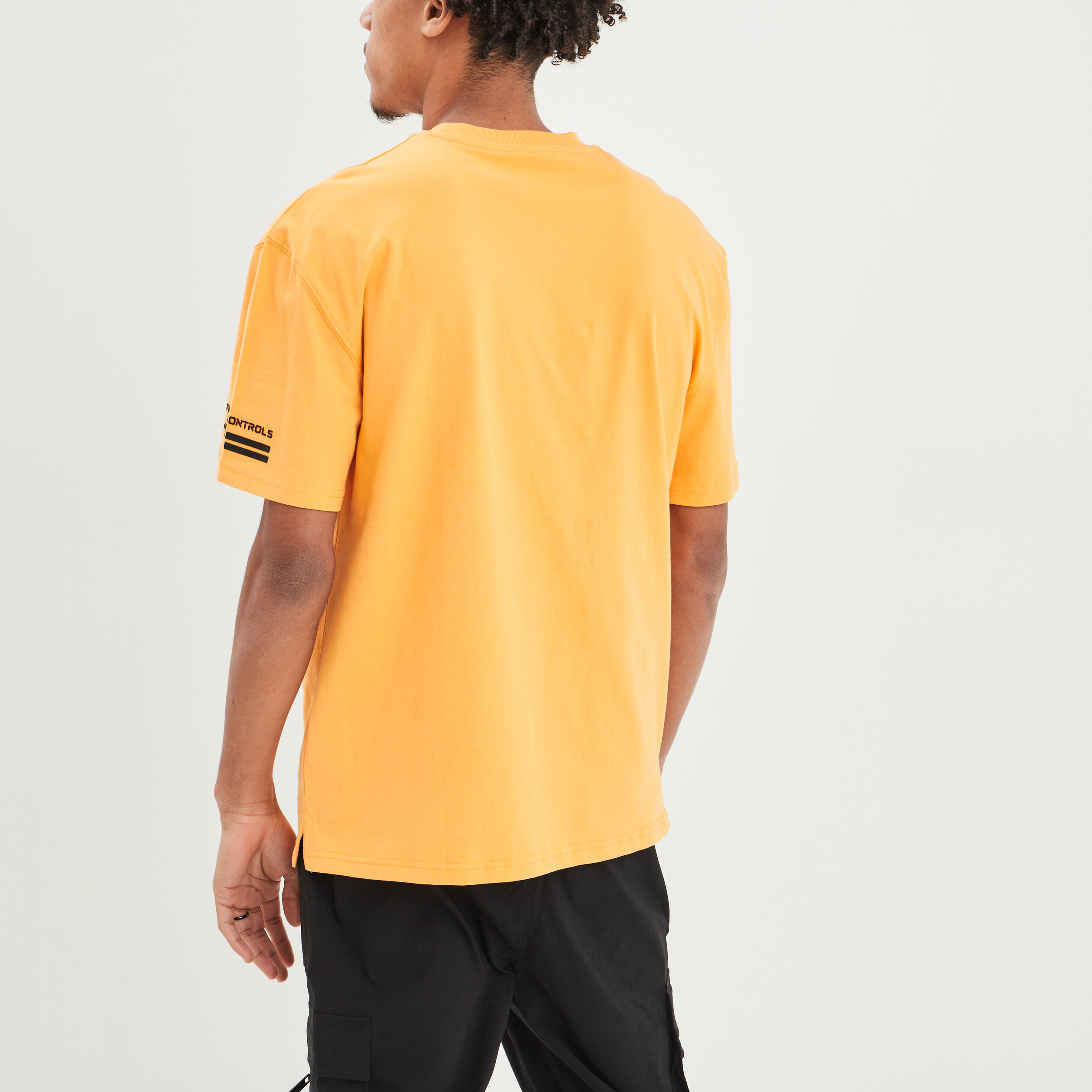 T-shirt manches courtes Liberto orange homme | La Halle