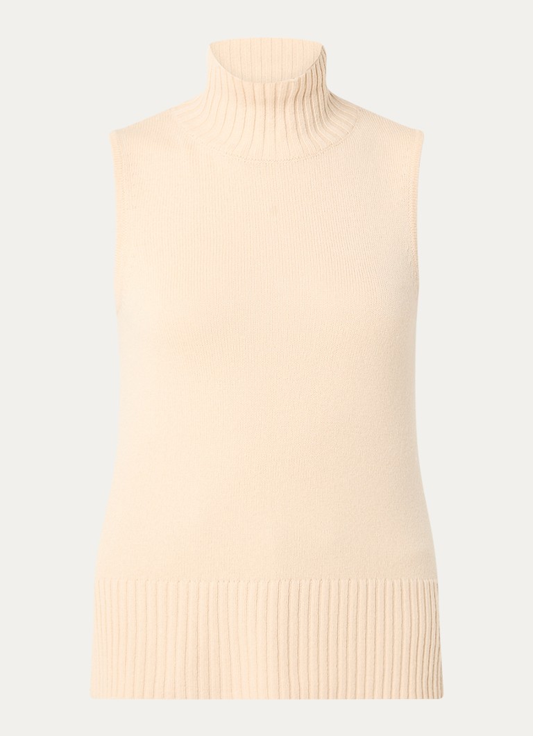 LKBennett Frances fine-knit lamb's wool top with turtleneck