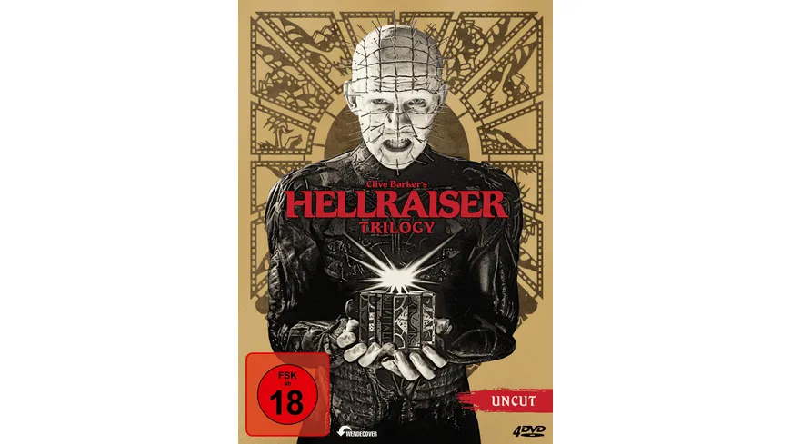 Hellraiser Trilogy (4 DVD-Disc-Edition) (Uncut)  (+ Bonus-DVD) [3 DVDs]