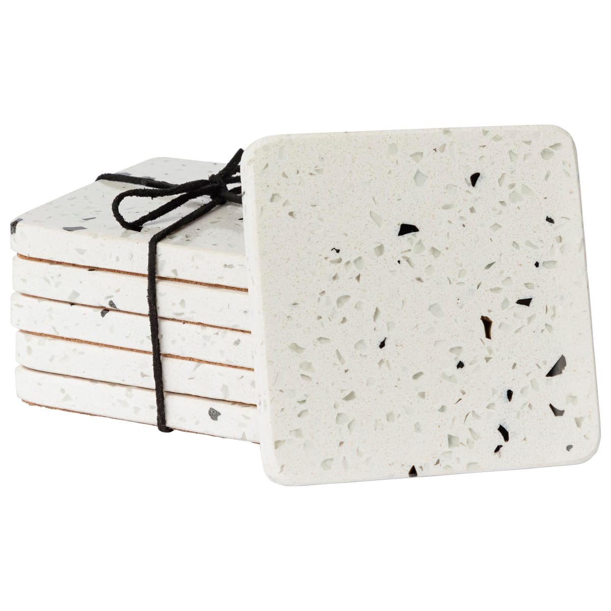 Untersetzer-Set. 6-tlg.. Terrazzo