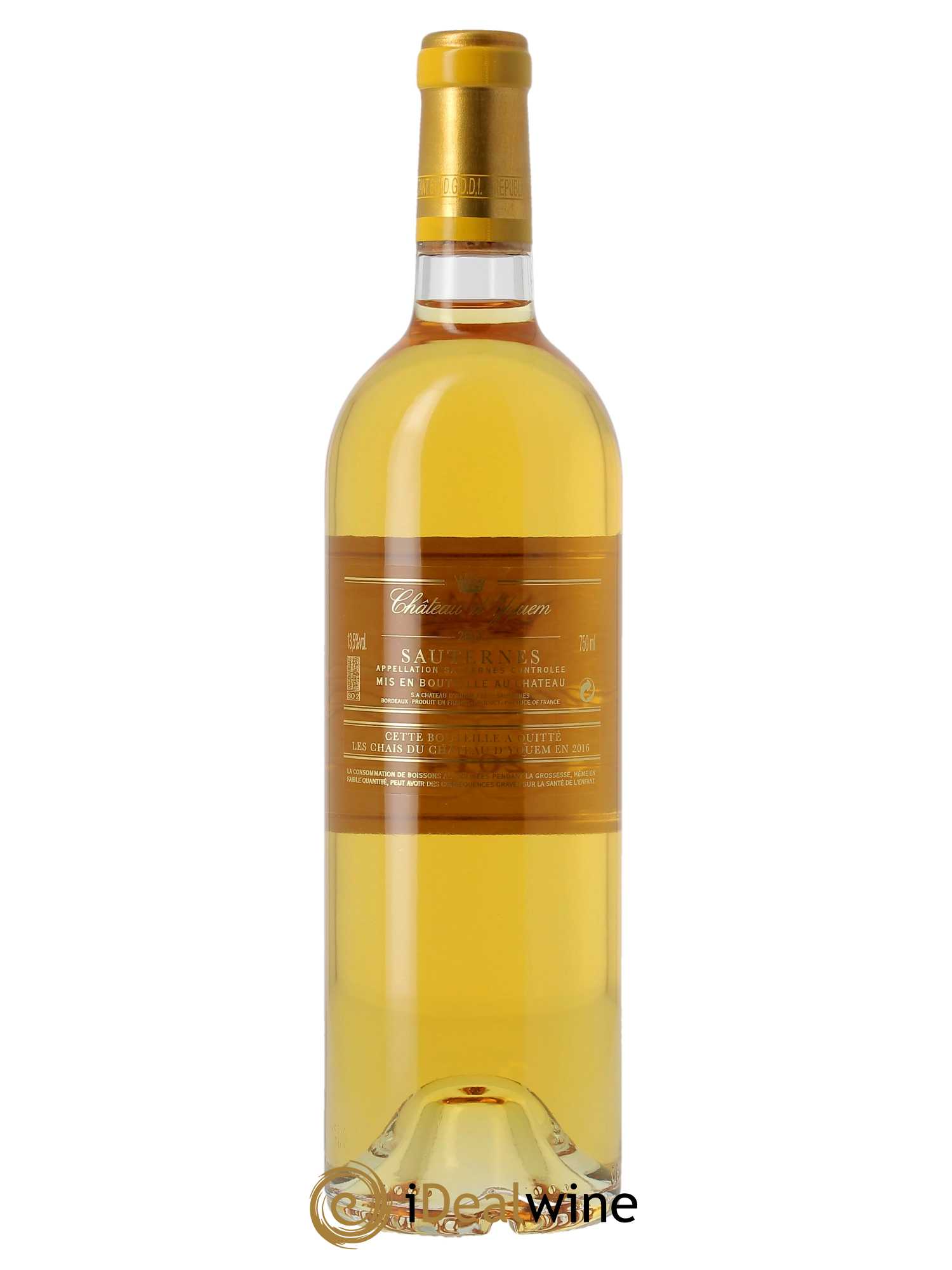 Château d'Yquem 1er Cru Classé Supérieur (CBO à partir de 3 bts) 2014 - Lot de 1 Bouteille