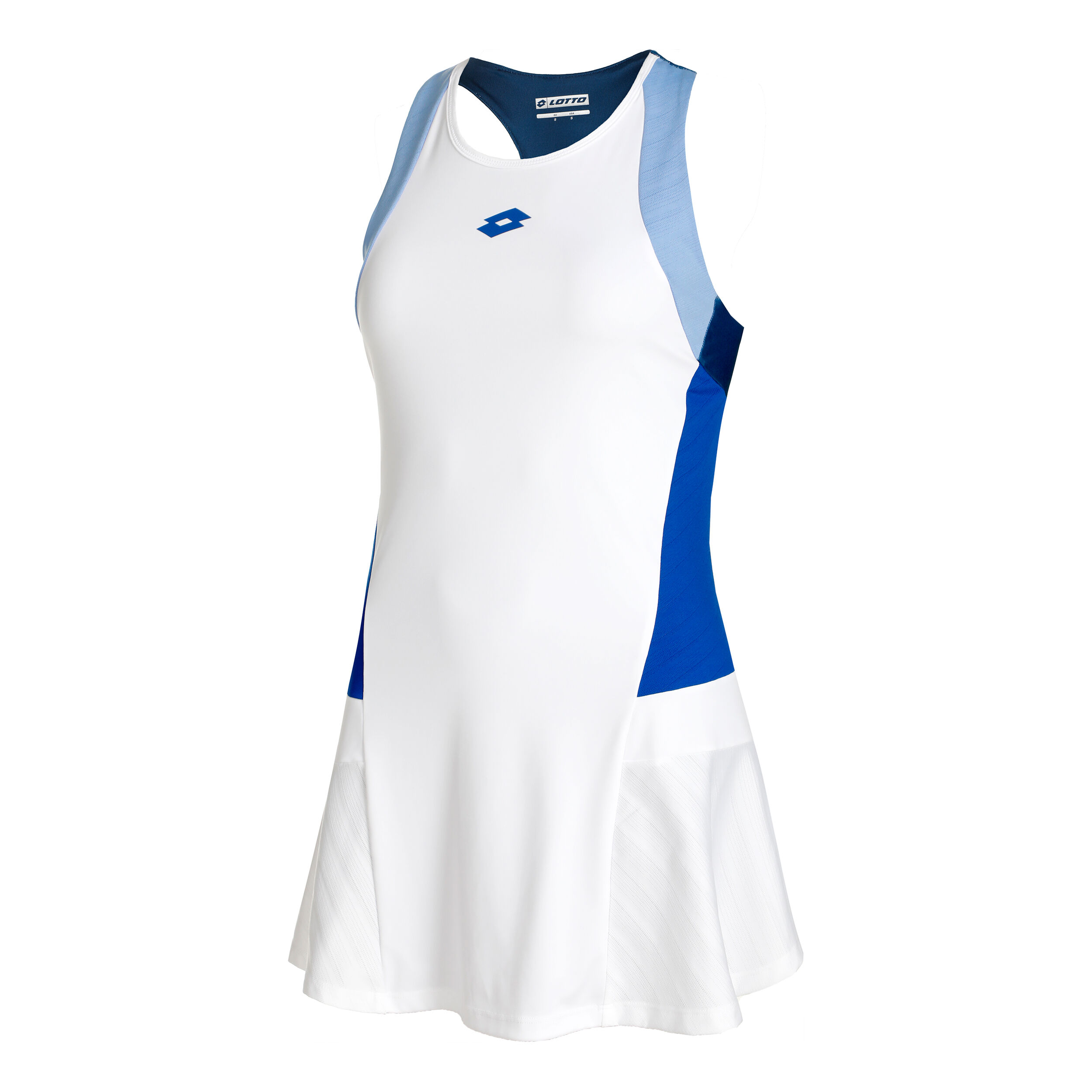 Tech 1 D1 Kleid Damen - Weiß, Blau