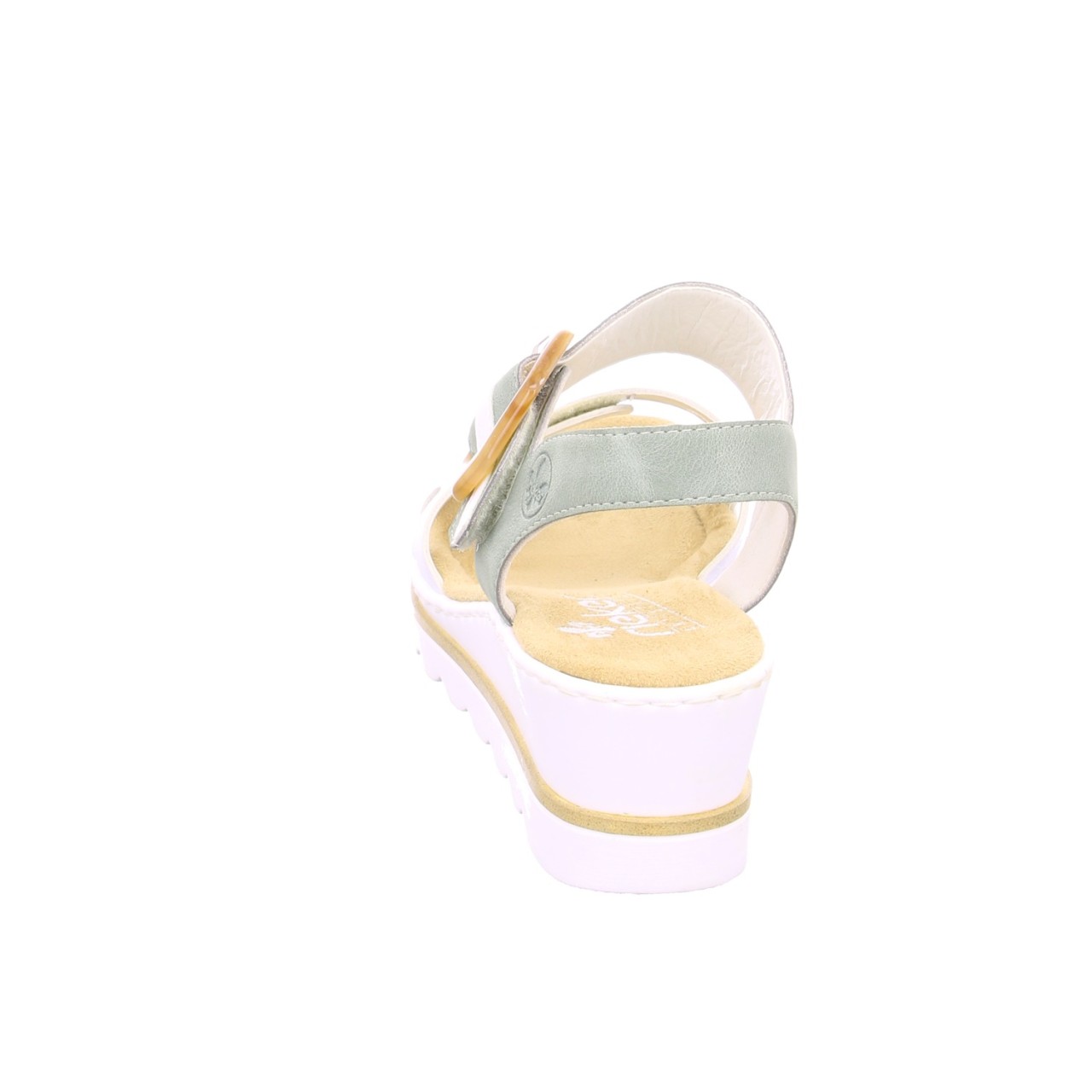 RIEKER Keilsandalen weiss Sandale weiß