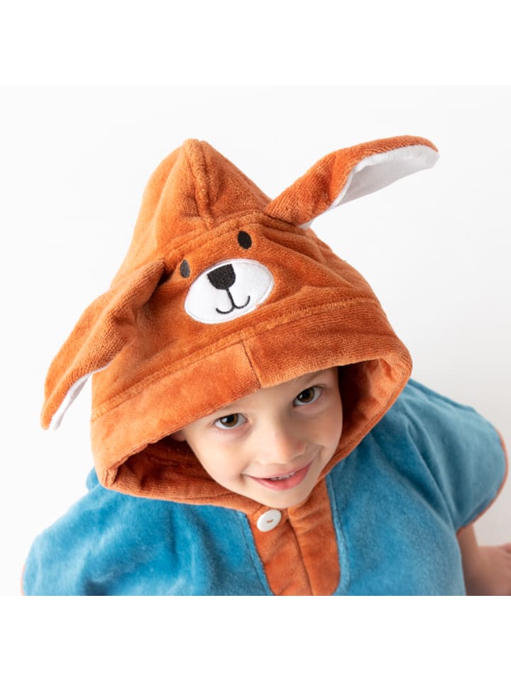 Schlummersack Frottee Badeponcho in Braun günstig kaufen