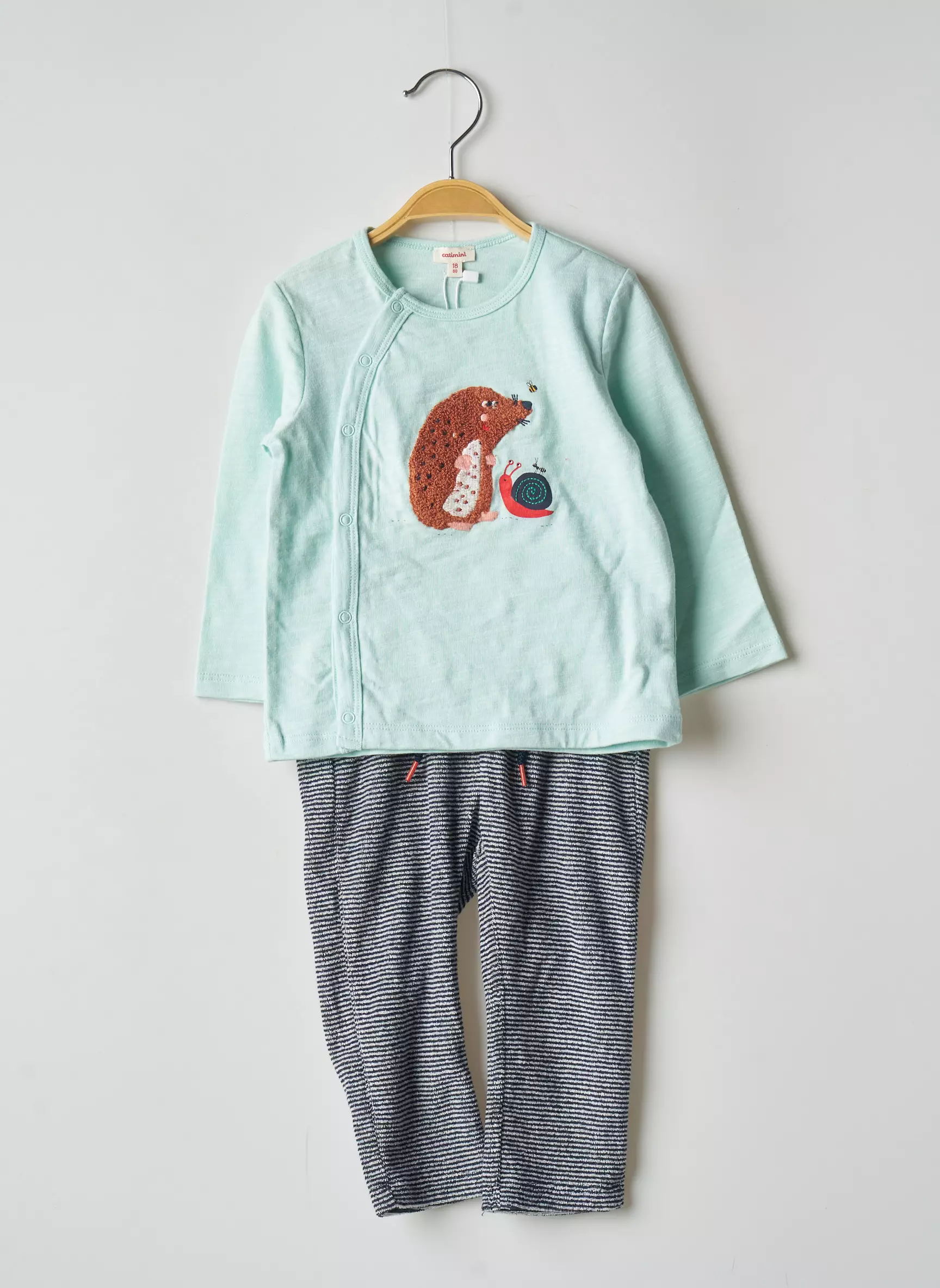 Catimini Ensembles Pantalon Garcon couleur bleu