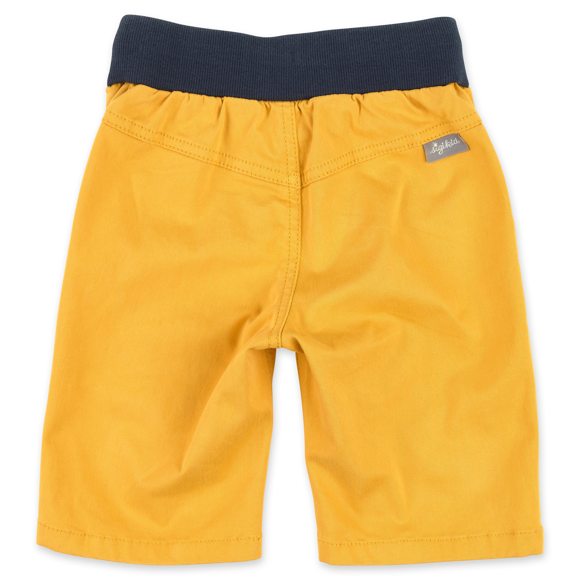 Gelbe Kinder Gabardine Bermuda
