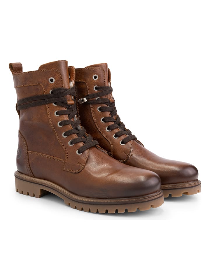 TRAVELIN' Leder-Boots 