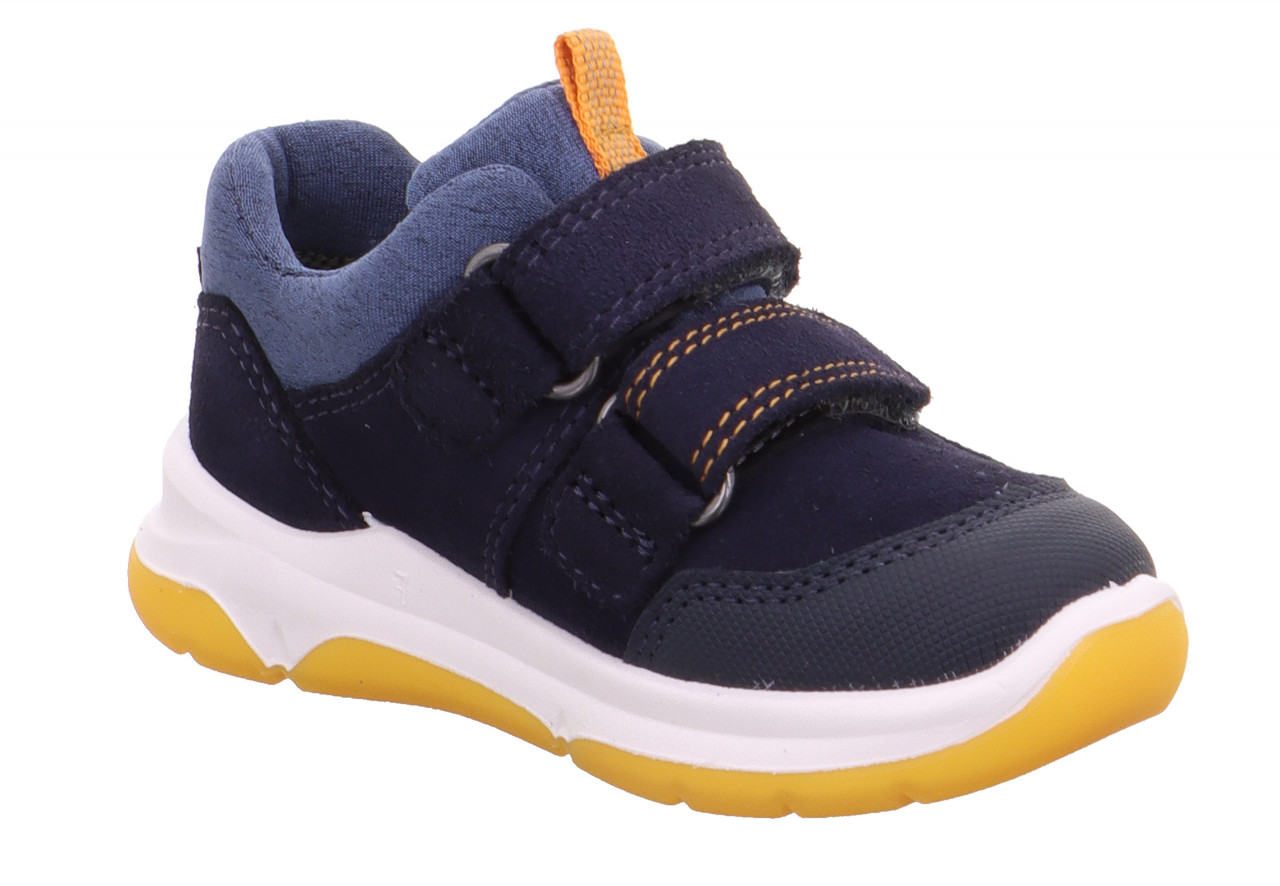 COOPER - Blau/OrangeSneaker low mit Klettverschluss