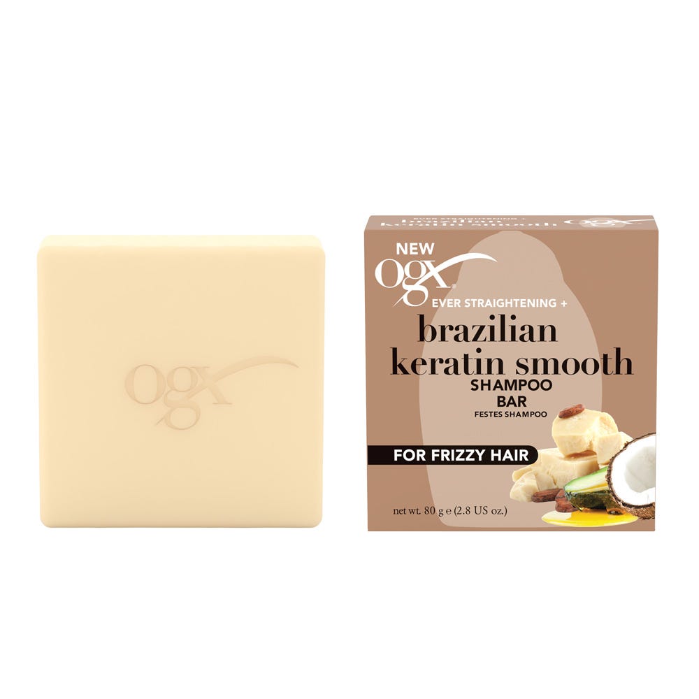 OGX Brazilian Keratin Smooth Shampoo Bar 80 g