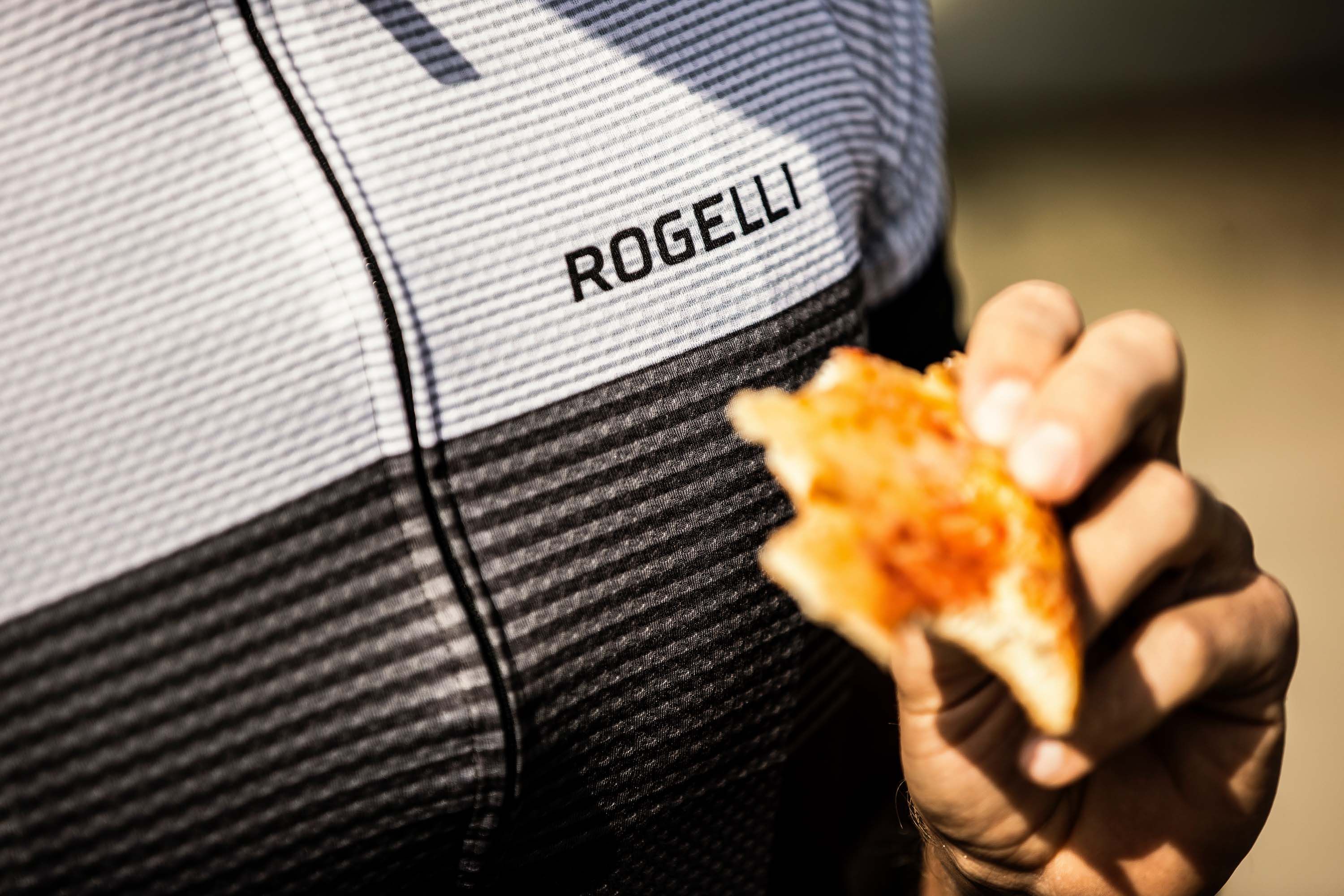 Rogelli Boost Schwarz/Weiß Herren Radtrikot Kurzarm