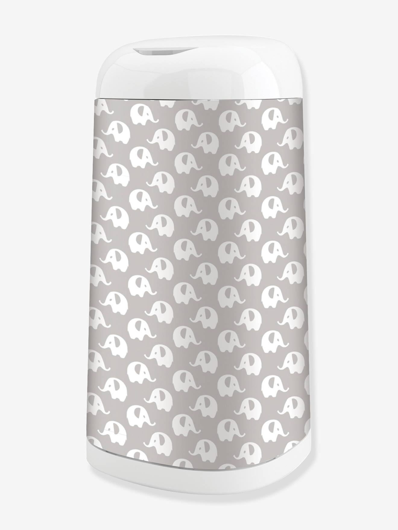 Housse décorative pour poubelle à couches Dress-Up ANGELCARE gris