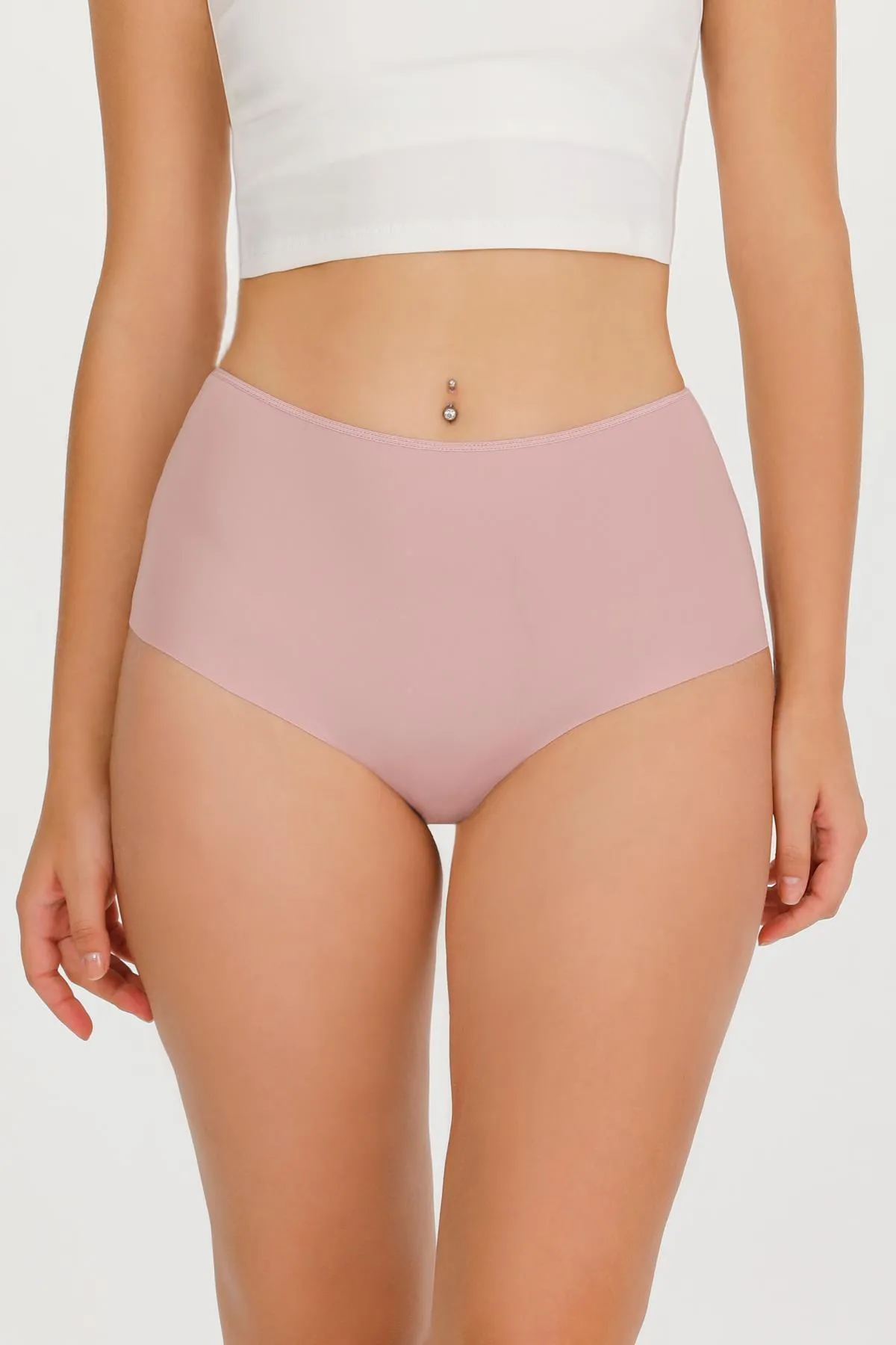 Sensu  Lasergeschnittene Höschen mit hoher Taille für Damen im 3er-Pack KTS2011