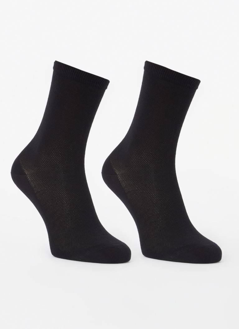 Chaussettes HUGO BOSS en piqué de coton mélangé, lot de 2