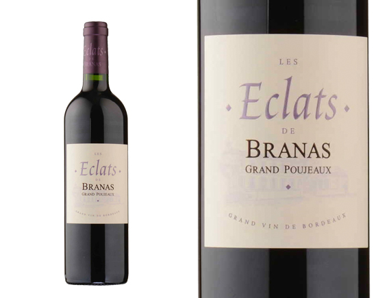 Les éclats de Branas Grand Poujeaux 2012 Bordeaux