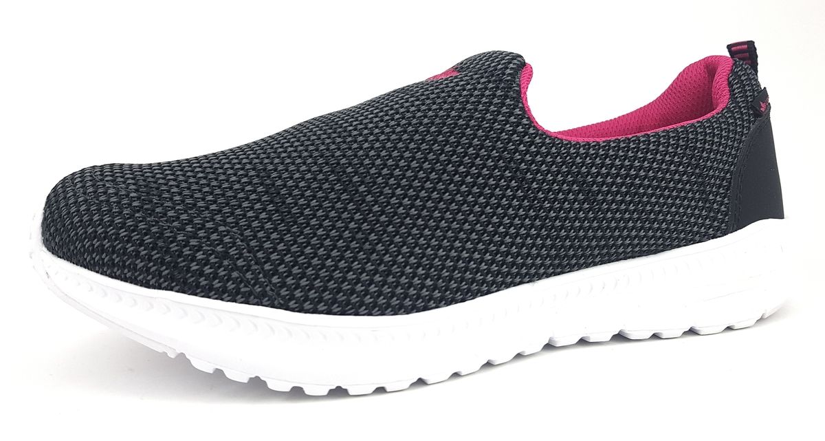Lico Merit 590264 Grau grau/schwarz/pink