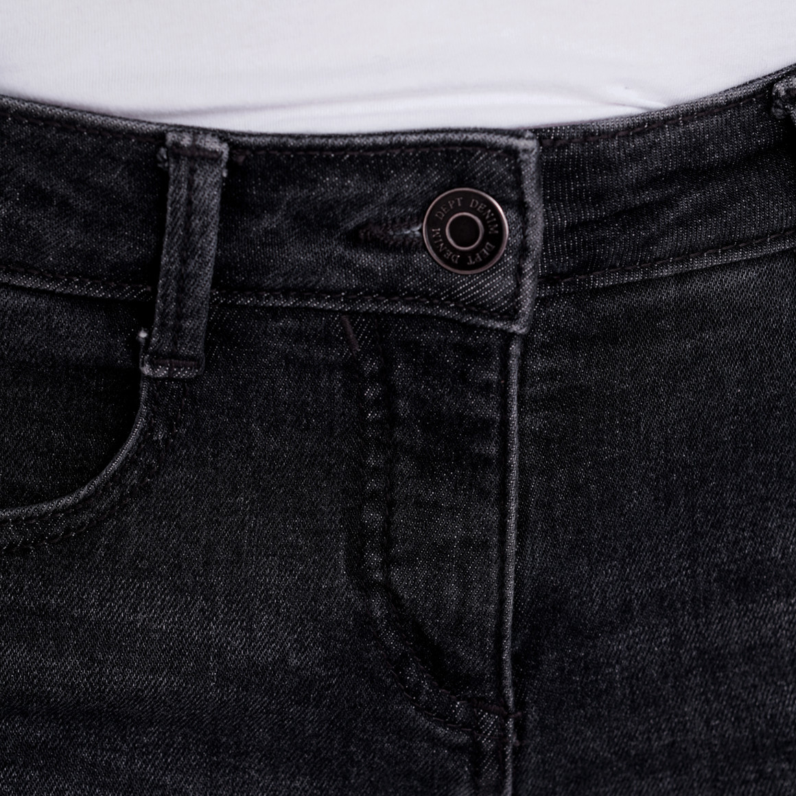 Damen Straight-Jeans im 5-Pocket-Style
