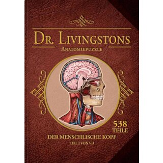 Dr. Livingstons Anatomiepuzzle: Der menschliche Kopf Teil 1 (DE) *Mängelexemplar*