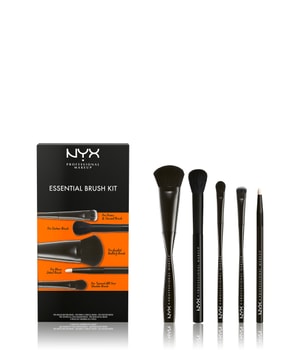 NYX Professional Makeup Essential Brush Kit Makeup-Set mit fünf Pinseln für perfekte Styles Pinselset-1 Stk