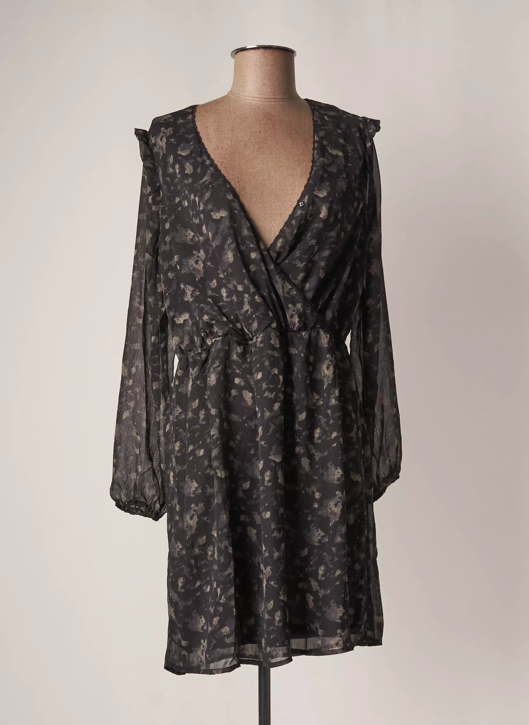 Deeluxe Robes Courtes Femme couleur noir