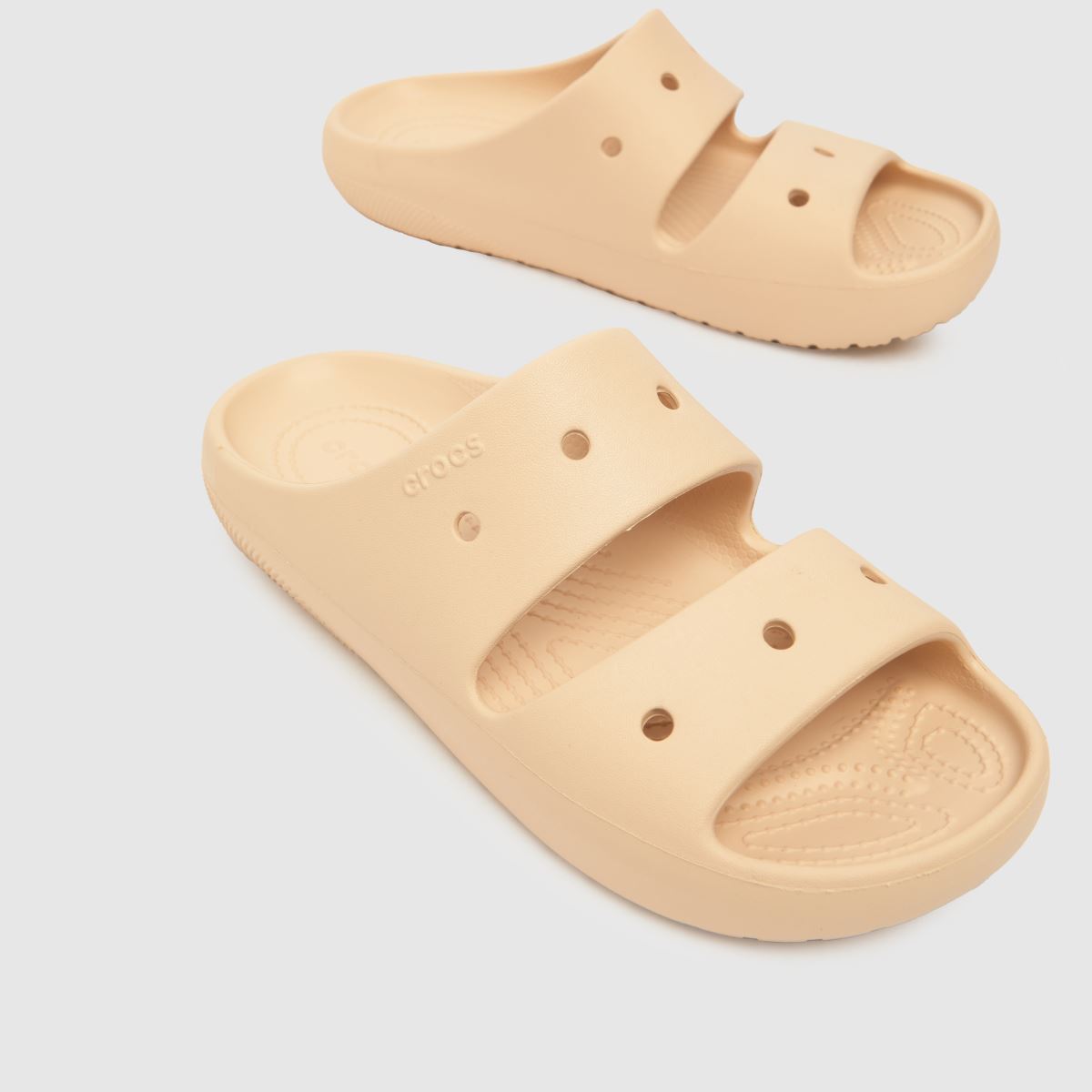 Crocs Classic 2.0 szandál natúr színben