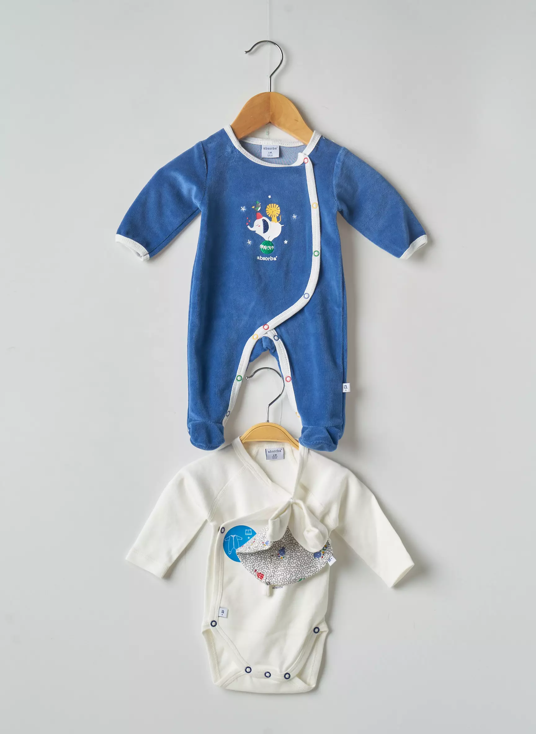 Absorba Dors Bien Enfant couleur bleu