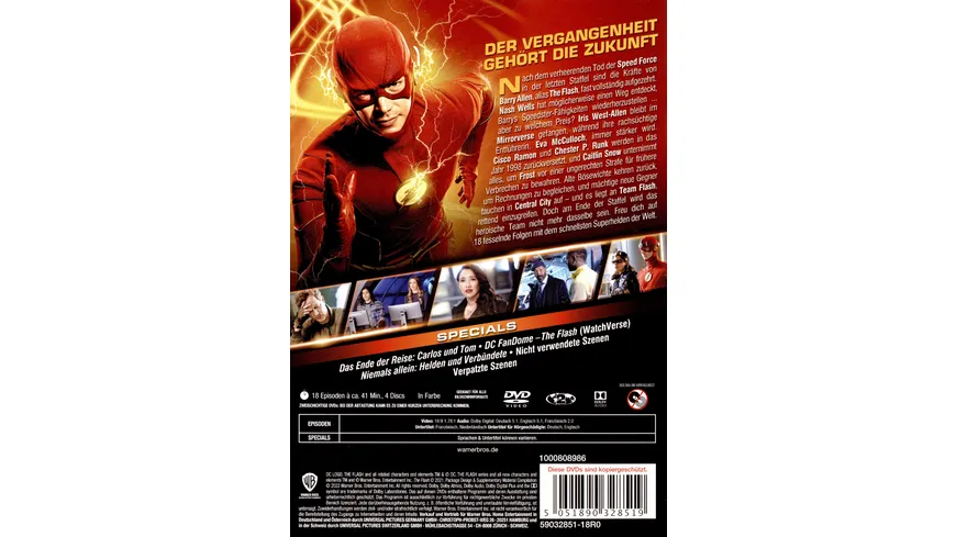 The Flash: Staffel 7  [4 DVDs]