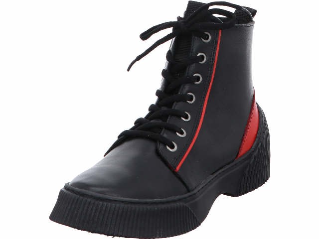GEMINI Stiefeletten schwarz Schnürstiefelette schwarz
