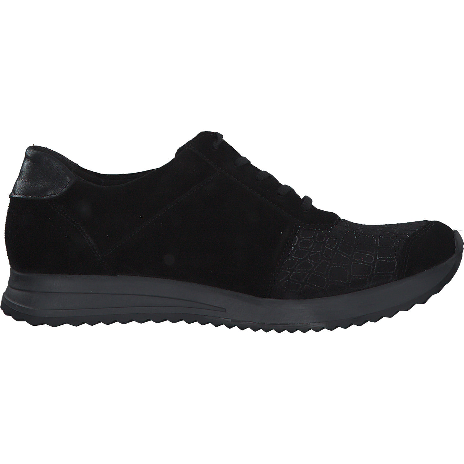 Waldläufer Vicky 752H02, Schnürschuhe, Damen, Schwarz