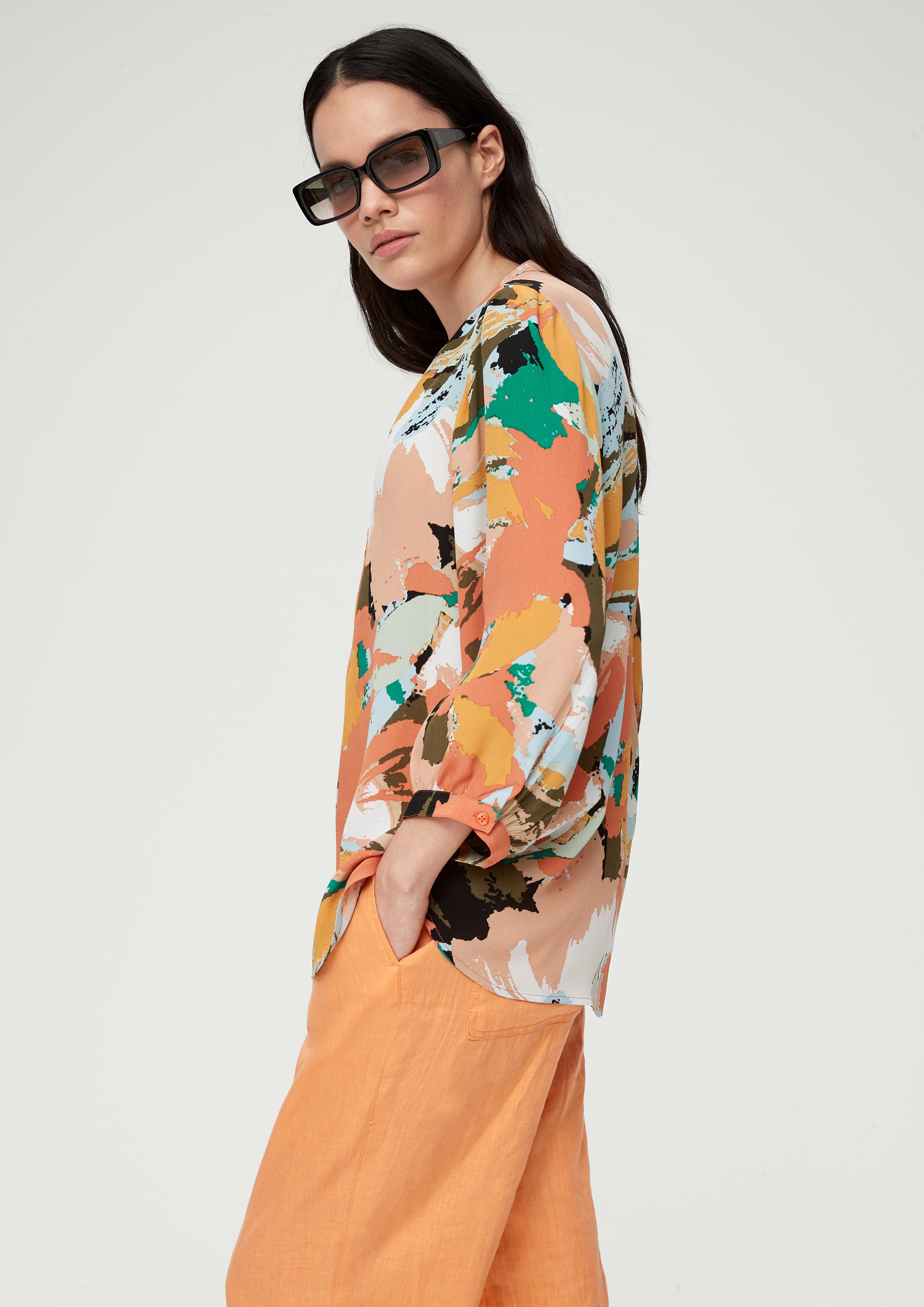 Tunika-Bluse aus Viskose  2132509-27B2