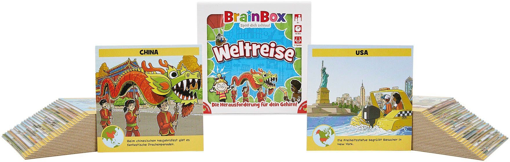 BrainBox Spiel, Weltreise