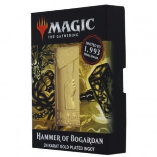 Magic the Gathering Precious Metal Collectibles 24K - Hammer of Bogardan