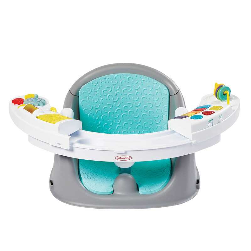 Réhausseur de chaise 3 en 1 avec plateau de jeu électronique Infantino