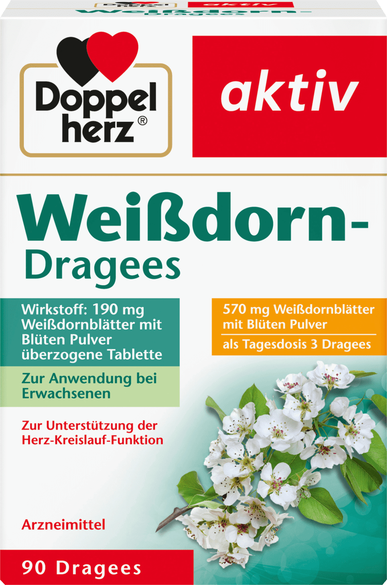 Weissdorn Dragees, 90 St