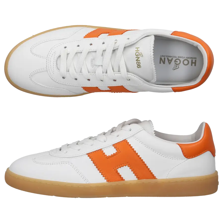 Hogan - Sneaker COOL Kalbsleder - weiß