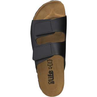 Bio Life Pantolette in schwarz