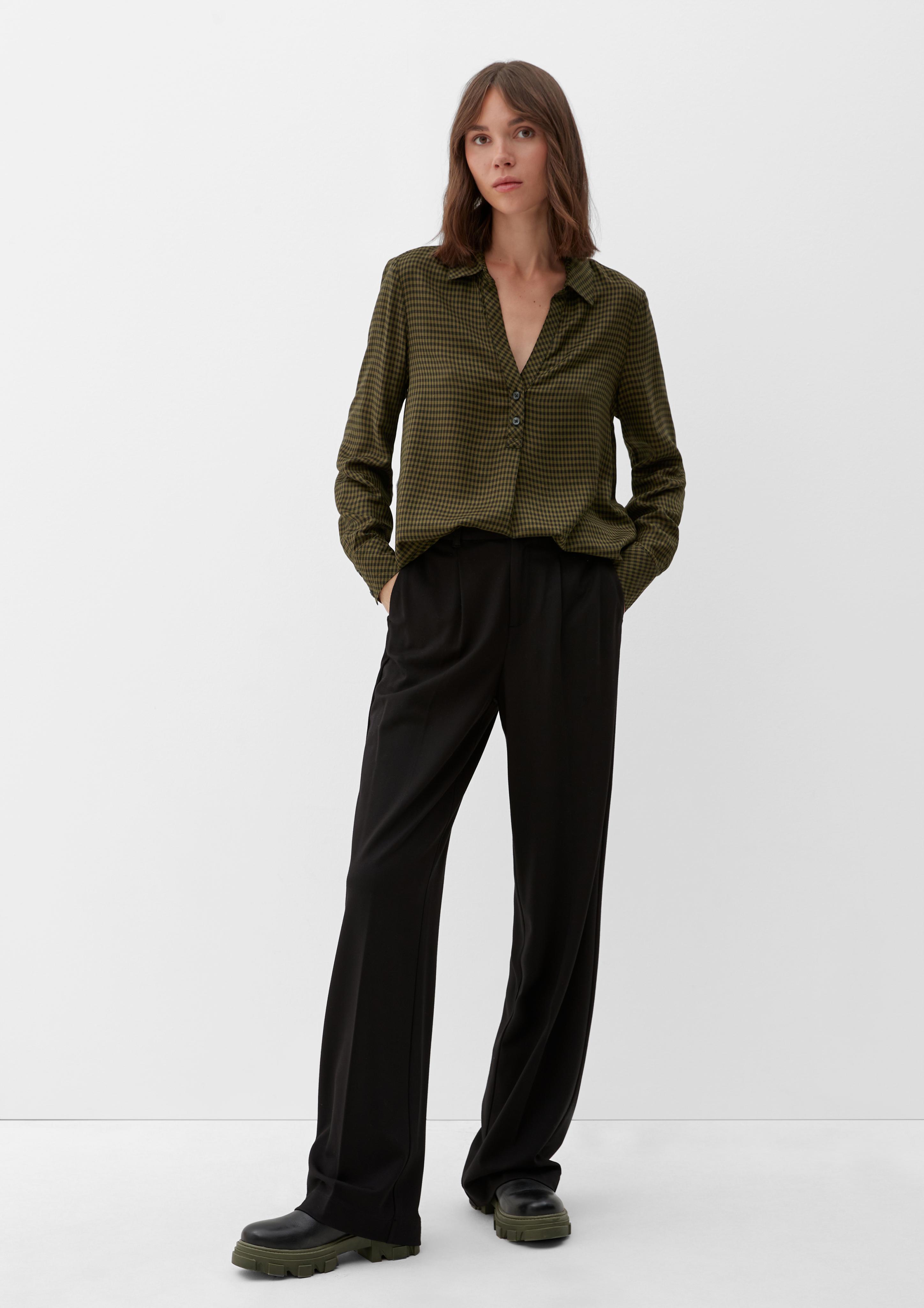 Bluse mit Karomuster  2120721-79N7