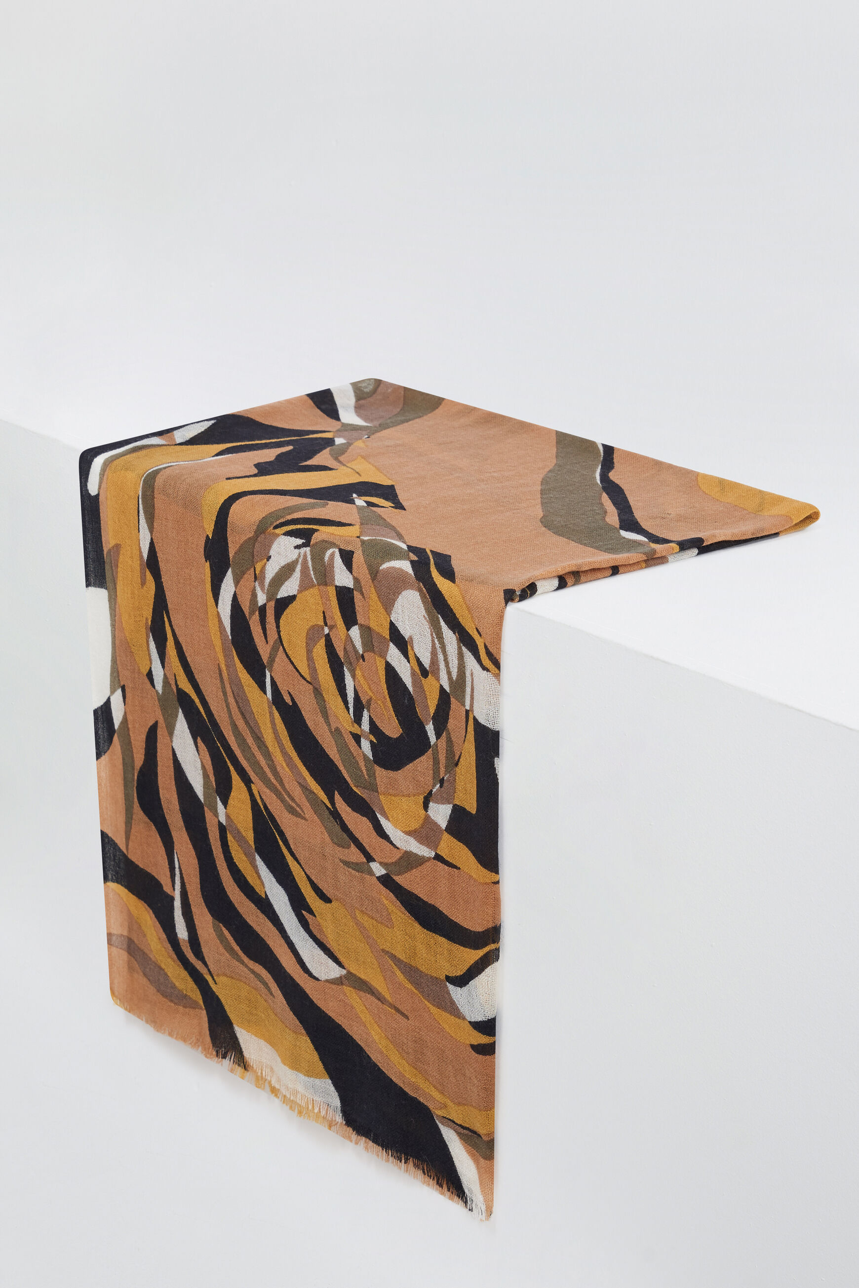 foulard will 100% laine noir femme