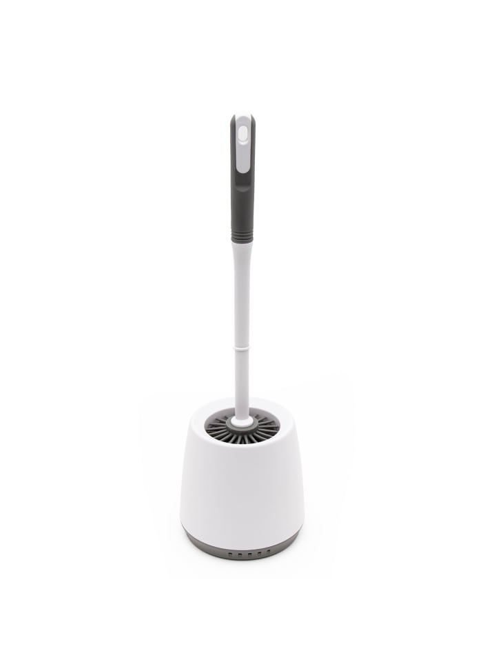 Intirilife Silikon Toilettenbürste in Weiß-Grau günstig kaufen onesize