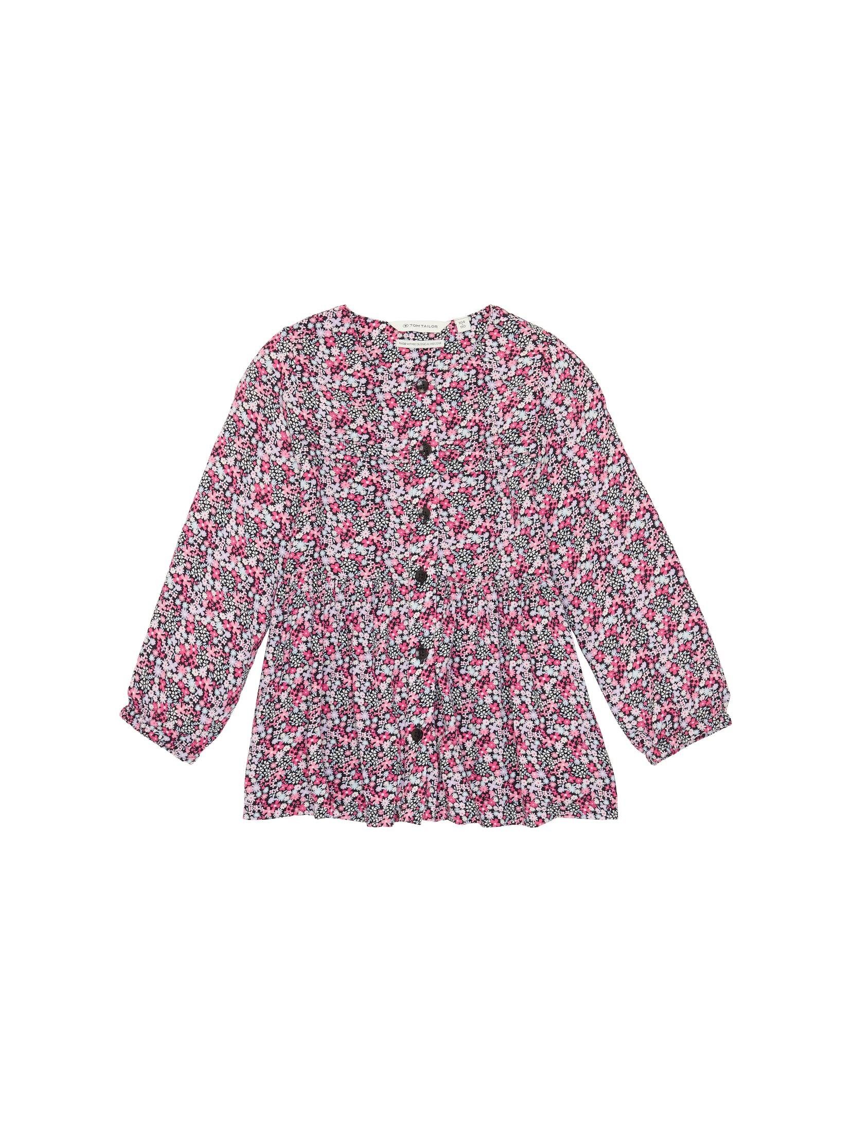 TOM TAILOR Carmenbluse Rock mit Blumenmuster