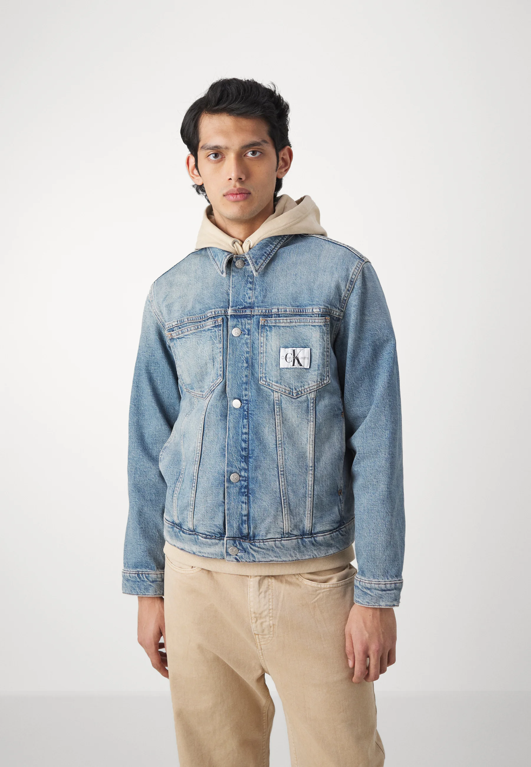 Calvin Klein Jeans SLIM - Chaqueta vaquera