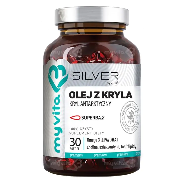 „MyVita“ krilių aliejus, 30 kapsulių