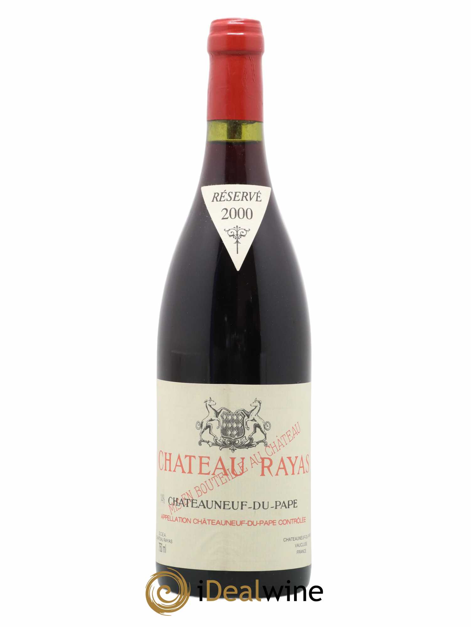 Châteauneuf-du-Pape Château Rayas Emmanuel Reynaud  2000 - Lot de 1 Bouteille