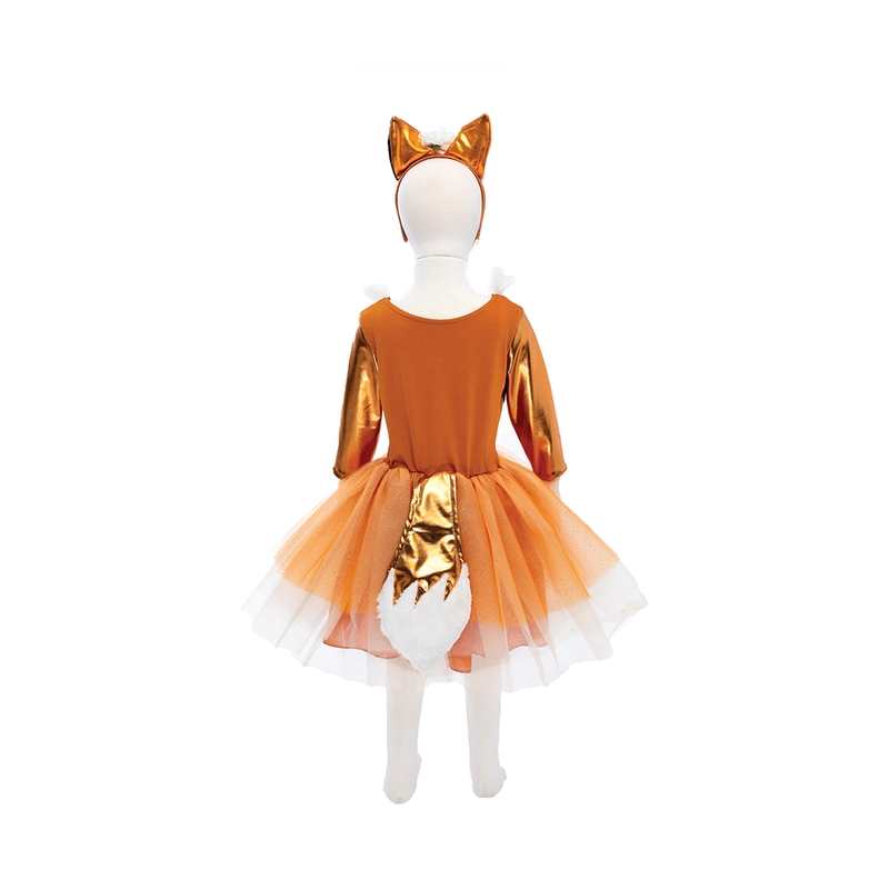 Déguisement robe renard avec coiffe 5-6 ans