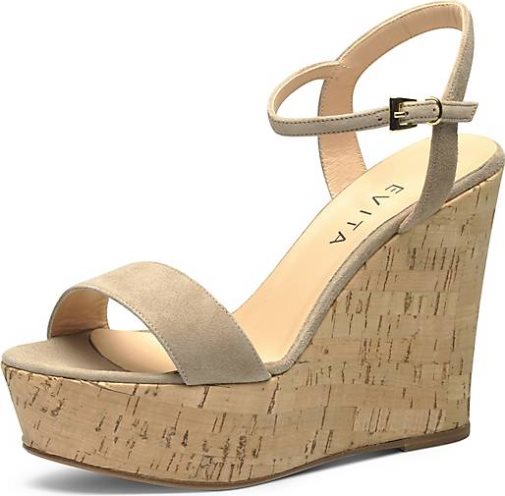 EVITA Damen Keilsandalette VALERIA