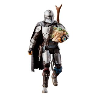 Star Wars The Mandalorian Black Series Actionfiguren 2022 Mandalorian & Grogu (Maldo Kreis) 15 cm