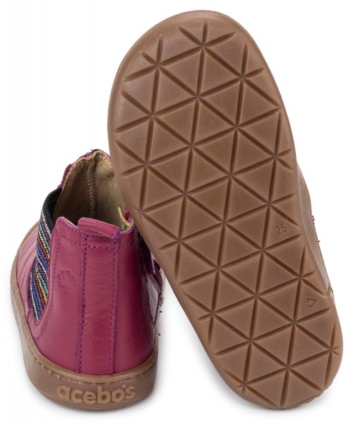 Acebos ~ Chelsea Boot Leder ~ Berry