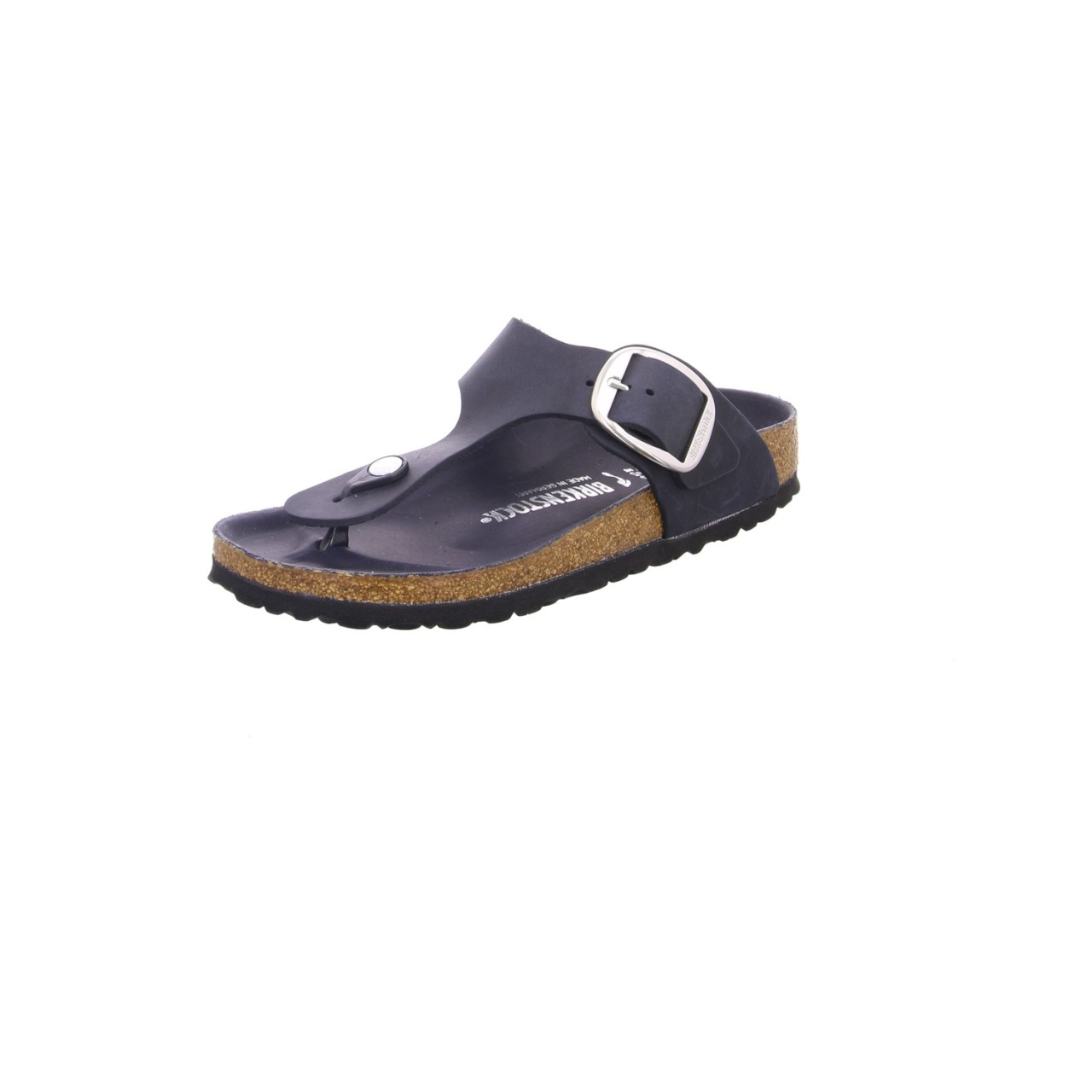 BIRKENSTOCK Komfort Sandalen schwarz Gizeh Big Buckle