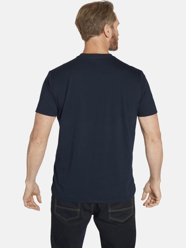 Jan Vanderstorm T-Shirt TANDRUP in dunkelblau günstig kaufen